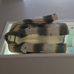 Nwot free people size M oversized flannel shacket